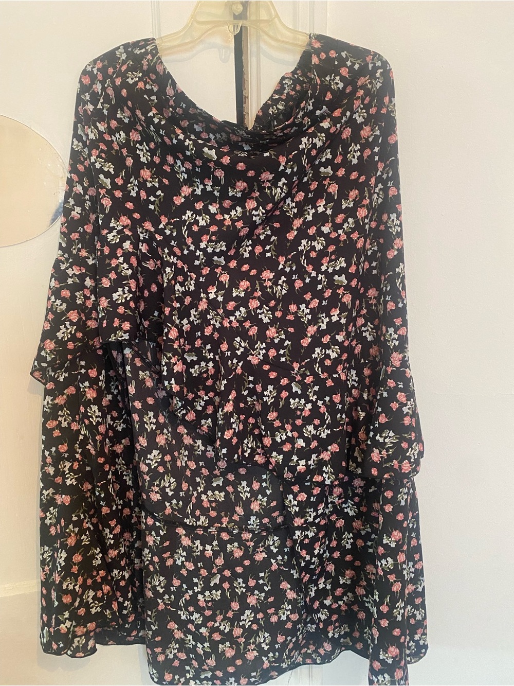 Long maxi floral women’s skirt XL